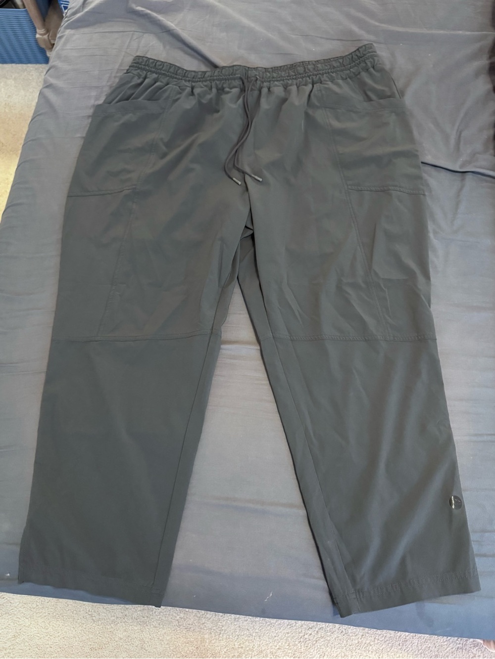L.L.Bean Women’s Vista Camp Pant Deep Gray 2X